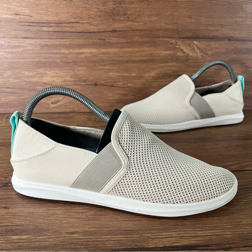 OLUKAI HALE’IWA Slip-On Sneakers Women’s Size 8 Loafers Shoes
